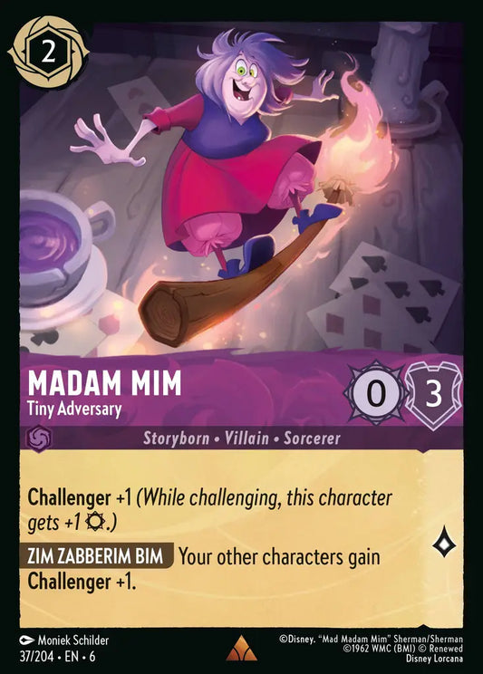 Madam Mim - Tiny Adversary 37/204 (Azurite Sea)