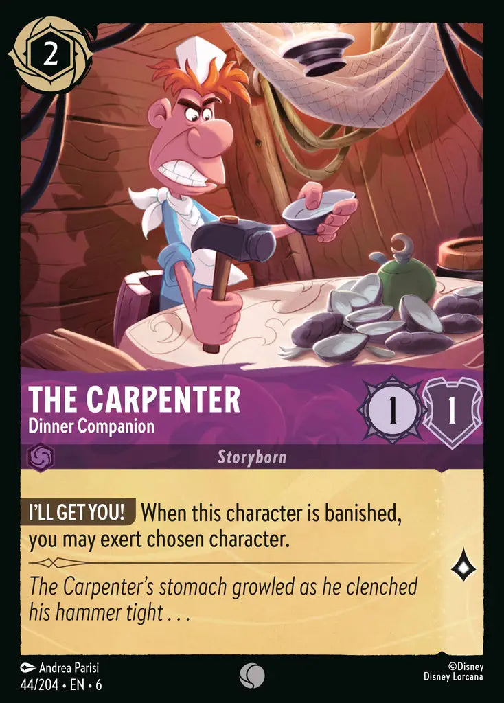The Carpenter - Dinner Companion 44/204 (Azurite Sea)