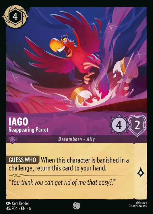 Iago - Reappearing Parrot 45/204 (Azurite Sea)