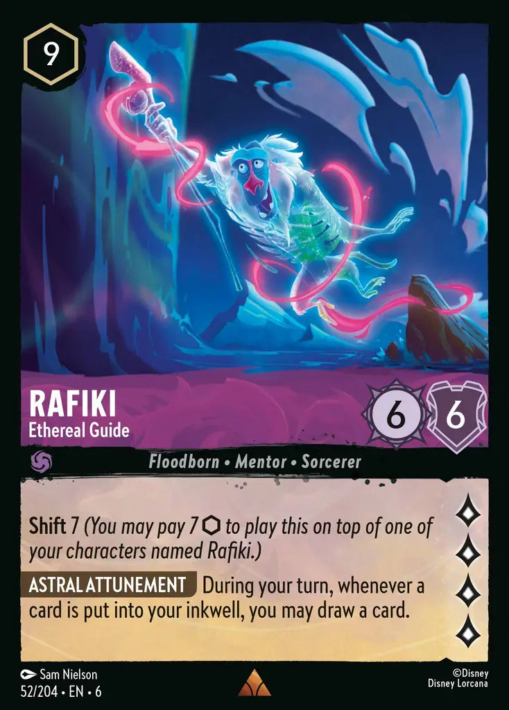 Rafiki - Ethereal Guide 52/204 (Azurite Sea)