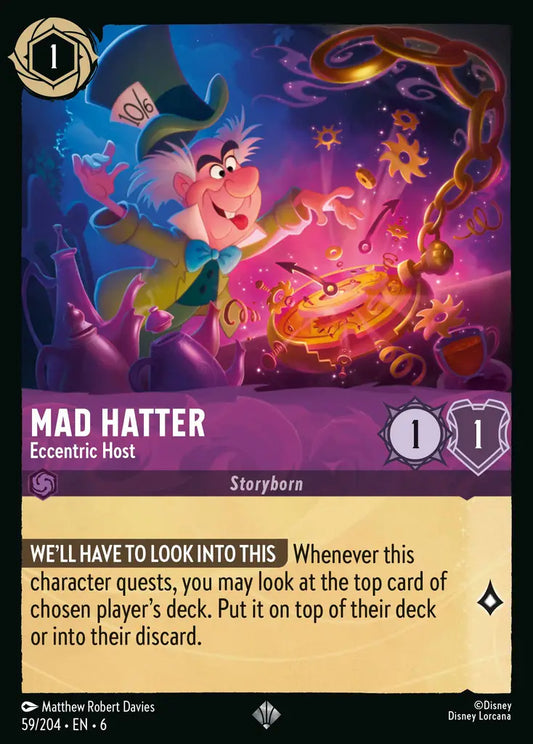 Mad Hatter - Eccentric Host 59/204 (Azurite Sea)