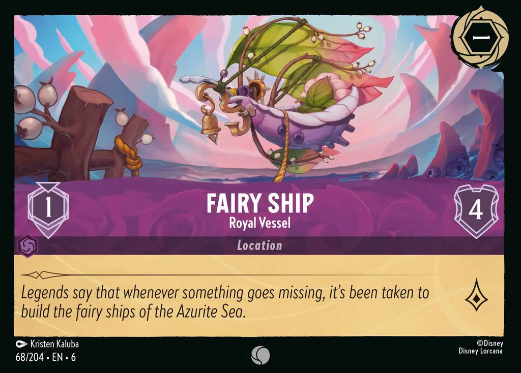 Fairy Ship - Royal Vessel 68/204 (Azurite Sea)
