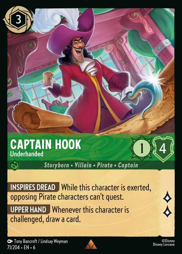 Captain Hook - Underhanded 71/204 (Azurite Sea)