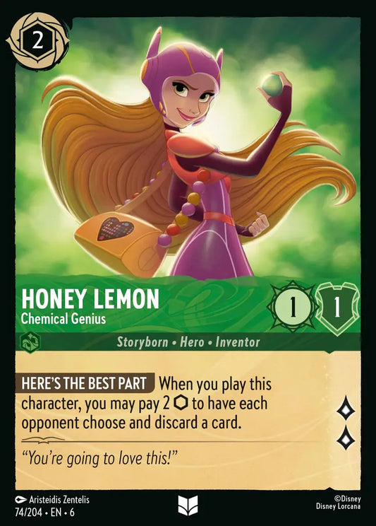 Honey Lemon - Chemical Genius 74/204 (Azurite Sea)