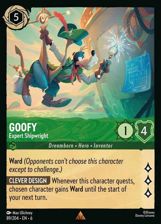 Goofy - Expert Shipwright 89/204 (Azurite Sea)
