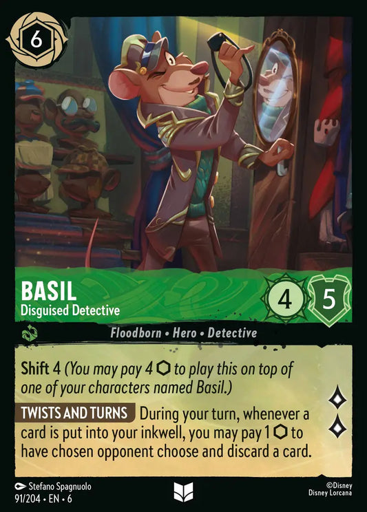 Basil - Disguised Detective 91/204 (Azurite Sea)