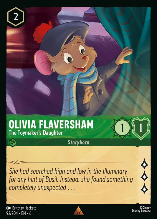 Olivia Flaversham - The Toymaker's Daughter 92/204 (Azurite Sea)