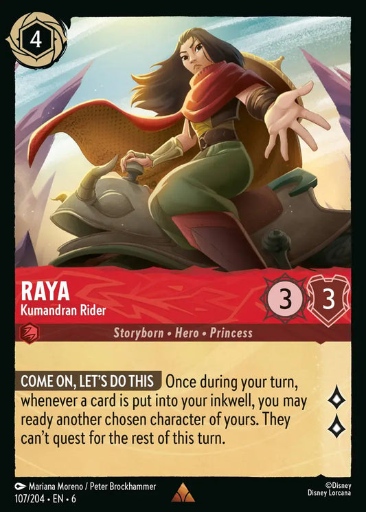 Raya - Kumandran Rider 107/204 (Azurite Sea)