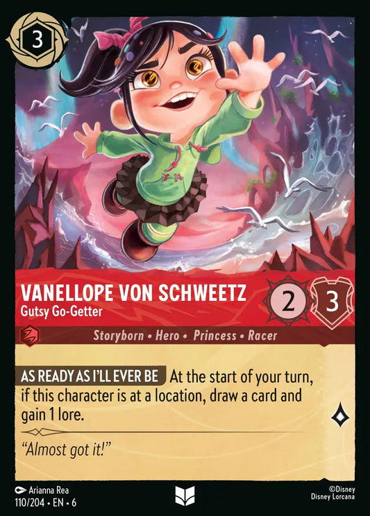 Vanellope von Schweetz - Gutsy Go-Getter 110/204 (Azurite Sea)