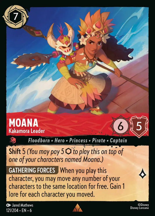 Moana - Kakamora Leader 121/204 (Azurite Sea)