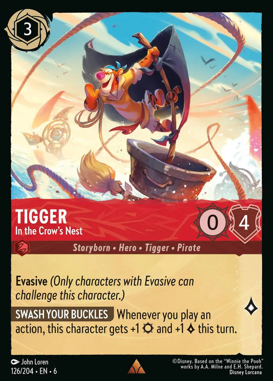 Tigger - In the Crow's Nest 126/204 (Azurite Sea)