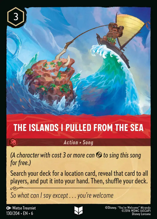 The Islands I Pulled From The Sea 130/204 (Azurite Sea)