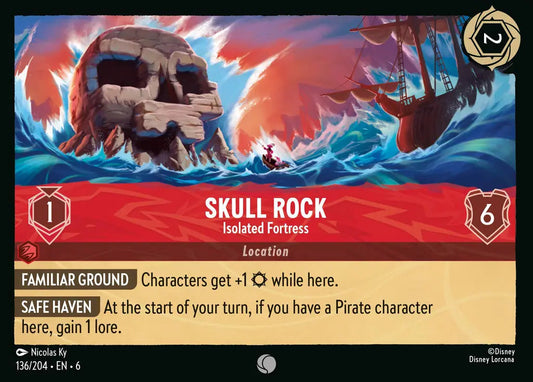 Skull Rock - Isolated Fortress 136/204 (Azurite Sea)