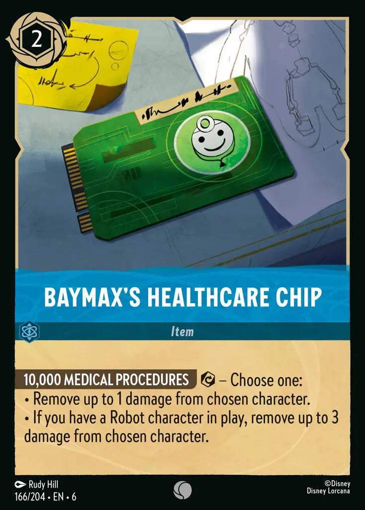 Baymax's Healthcare Chip 166/204 (Azurite Sea)