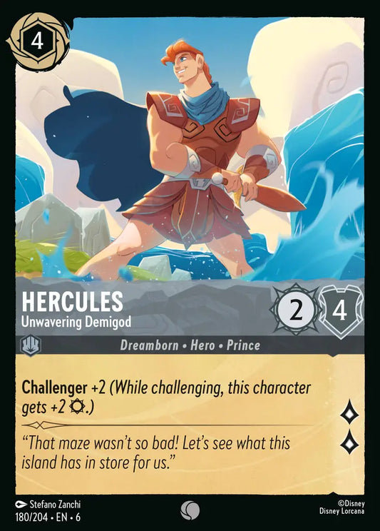 Hercules - Unwavering Demigod 180/204 (Azurite Sea)