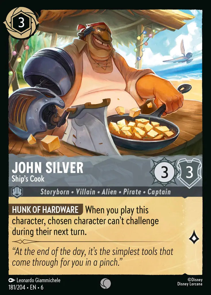 John Silver - Ship's Cook 181/204 (Azurite Sea)