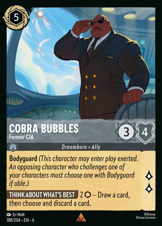 Cobra Bubbles - Former CIA 188/204 (Azurite Sea)