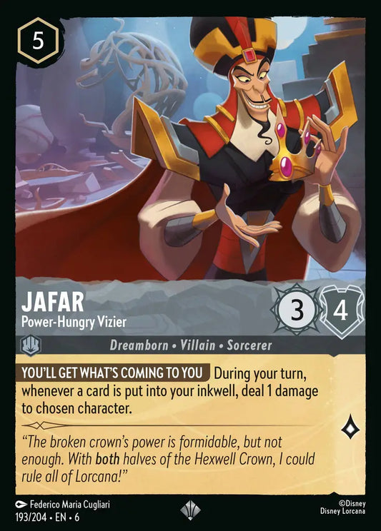 Jafar - Power-Hungry Vizier 193/204 (Azurite Sea)