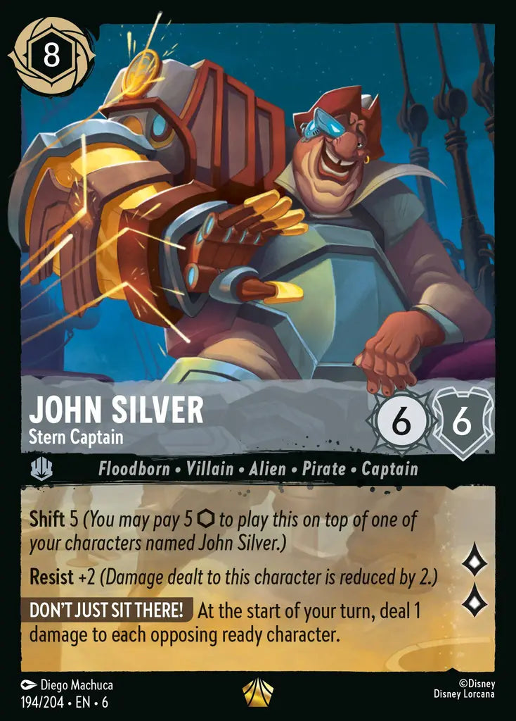 John Silver - Stern Captain 194/204 (Azurite Sea)