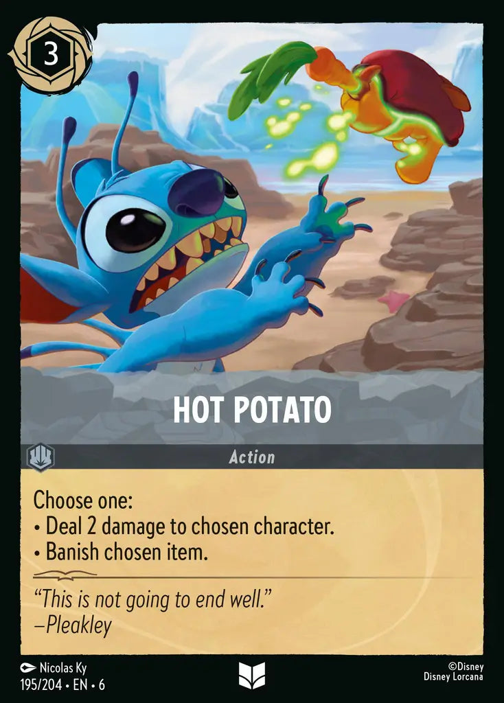Hot Potato 195/204 (Azurite Sea)