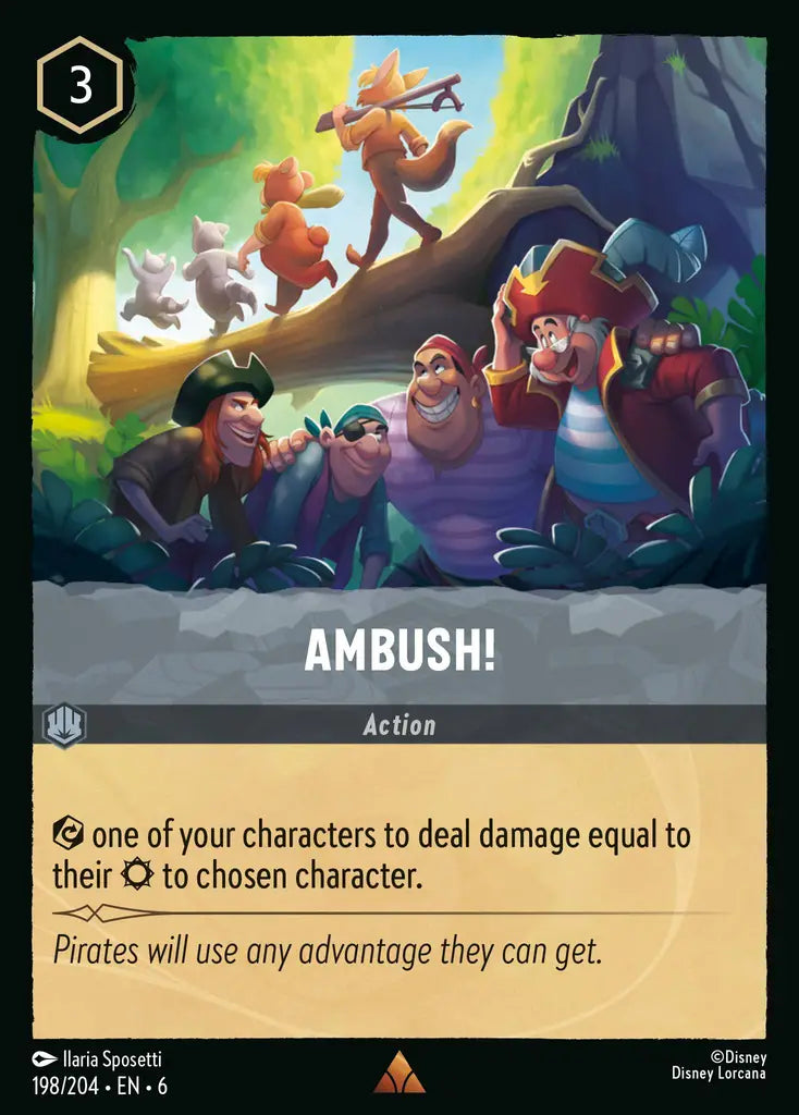 Ambush! 198/204 (Azurite Sea)