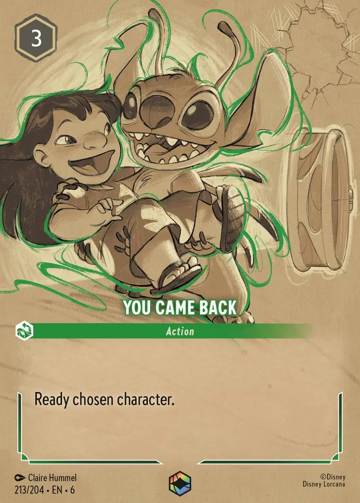 You Came Back 213/204 - Enchanted (Azurite Sea)