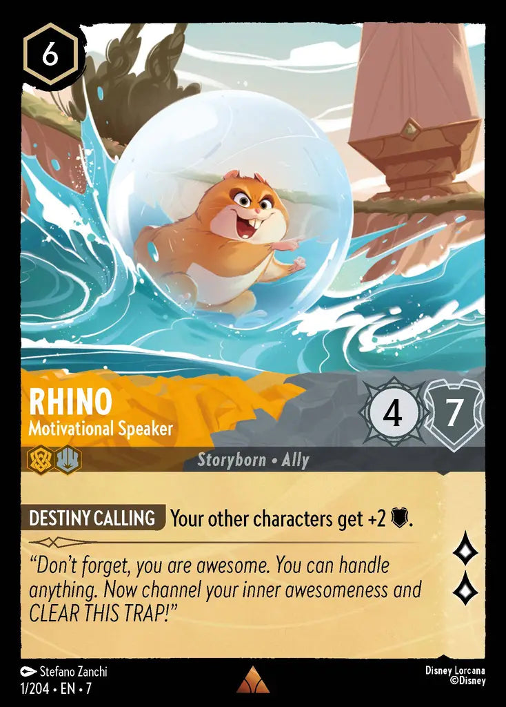 Rhino - Motivational Speaker 1/204 (Archazia's Island)