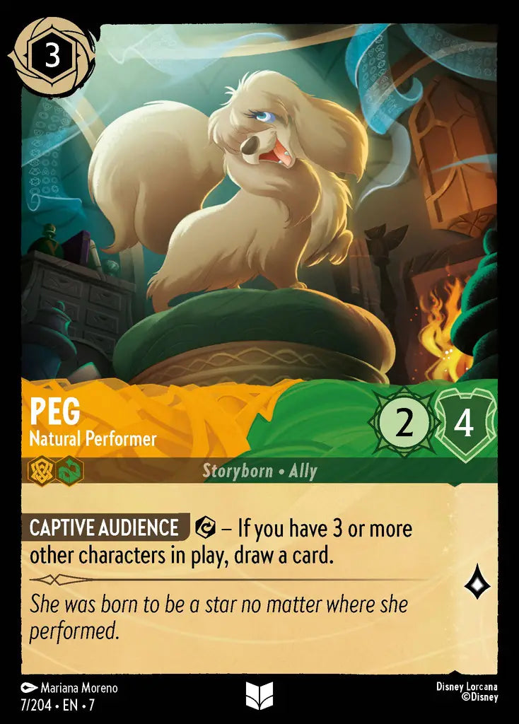 Peg - Natural Performer 7/204 (Archazia's Island)
