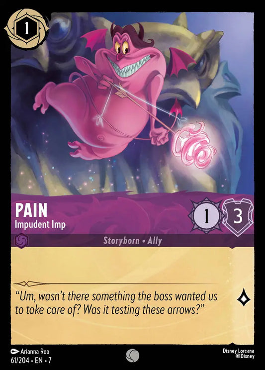 Pain - Impudent Imp 61/204 (Archazia's Island)