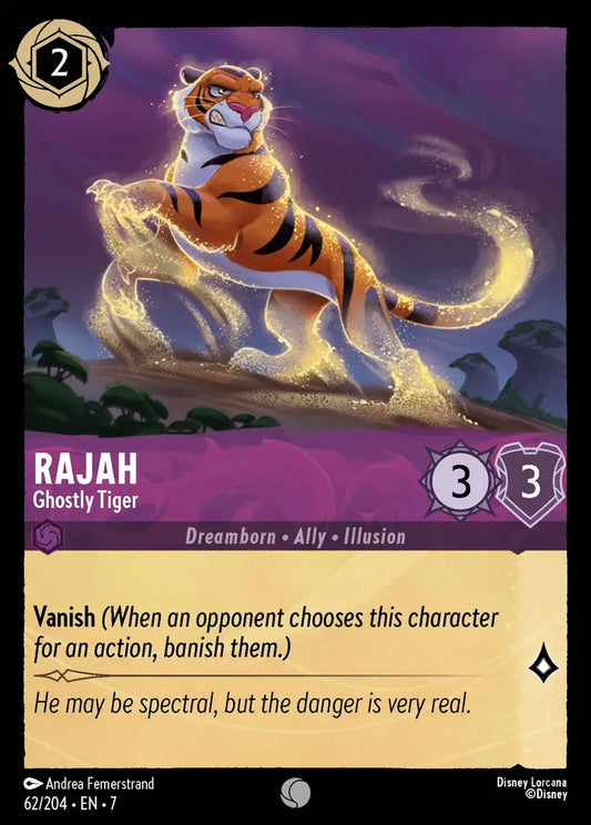 Rajah - Ghostly Tiger 62/204 (Archazia's Island)