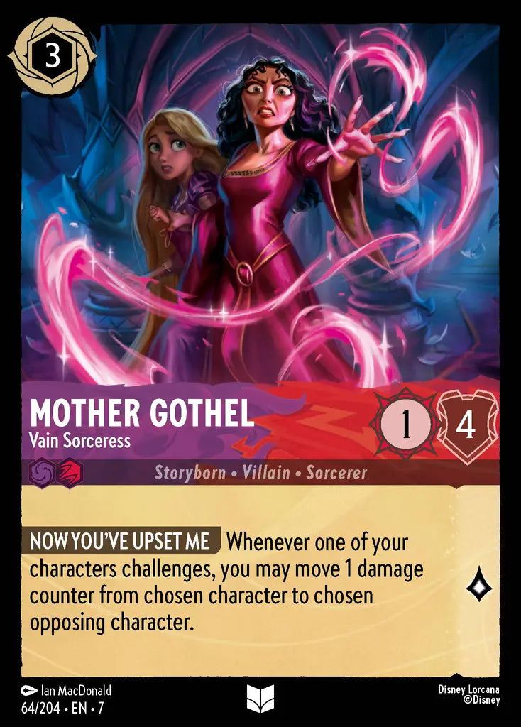 Mother Gothel - Vain Sorceress 64/204 (Archazia's Island)