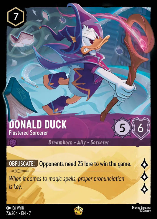 Donald Duck - Flustered Sorcerer 73/204 (Archazia's Island)