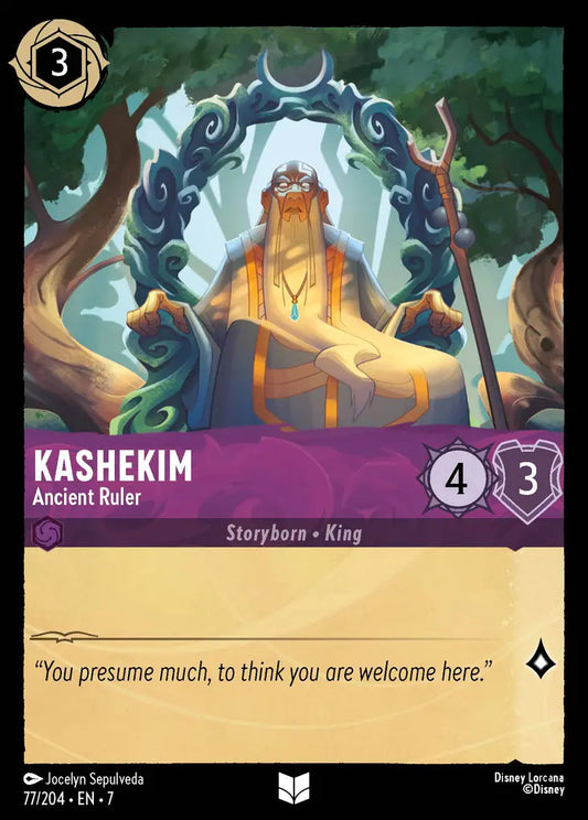 Kashekim - Ancient Ruler 77/204 (Archazia's Island)