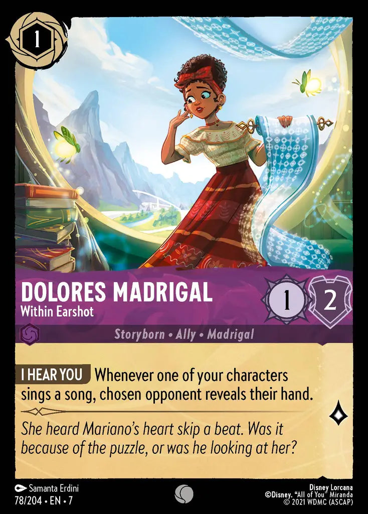 Dolores Madrigal - Within Earshot 78/204 (Archazia's Island)