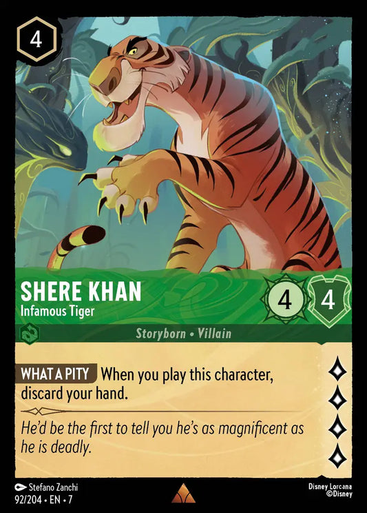 Shere Khan - Infamous Tiger 92/204 (Archazia's Island)