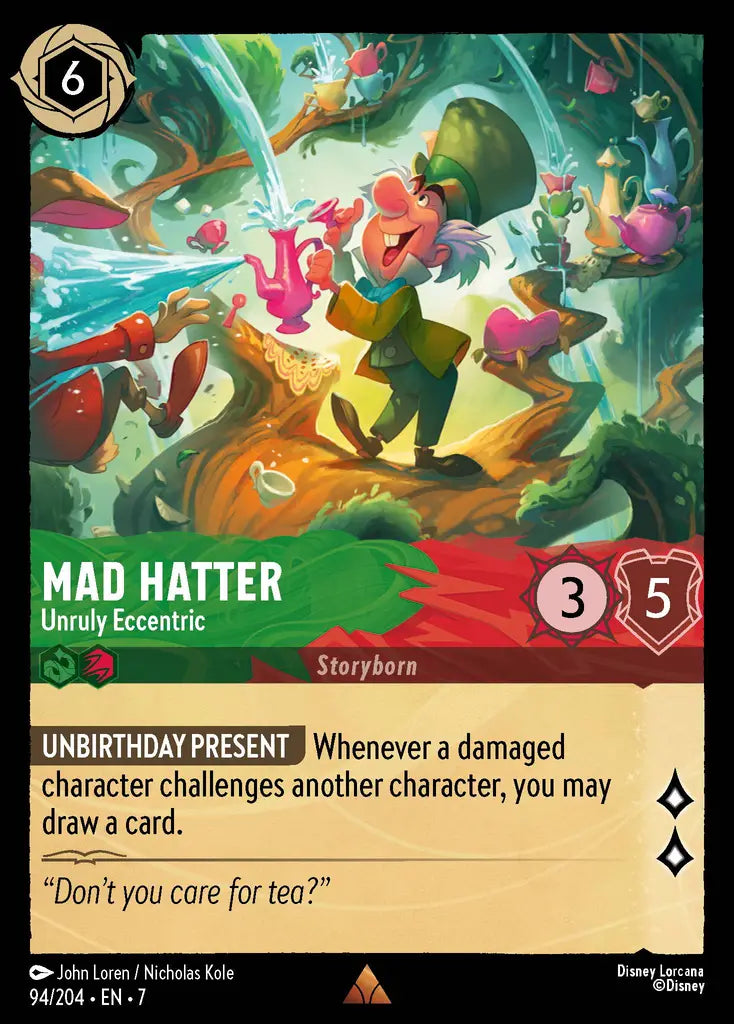 Mad Hatter - Unruly Eccentric 94/204 (Archazia's Island)
