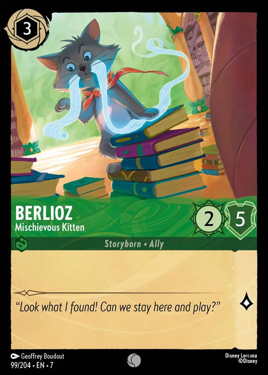 Berlioz - Mischievous Kitten 99/204 (Archazia's Island)