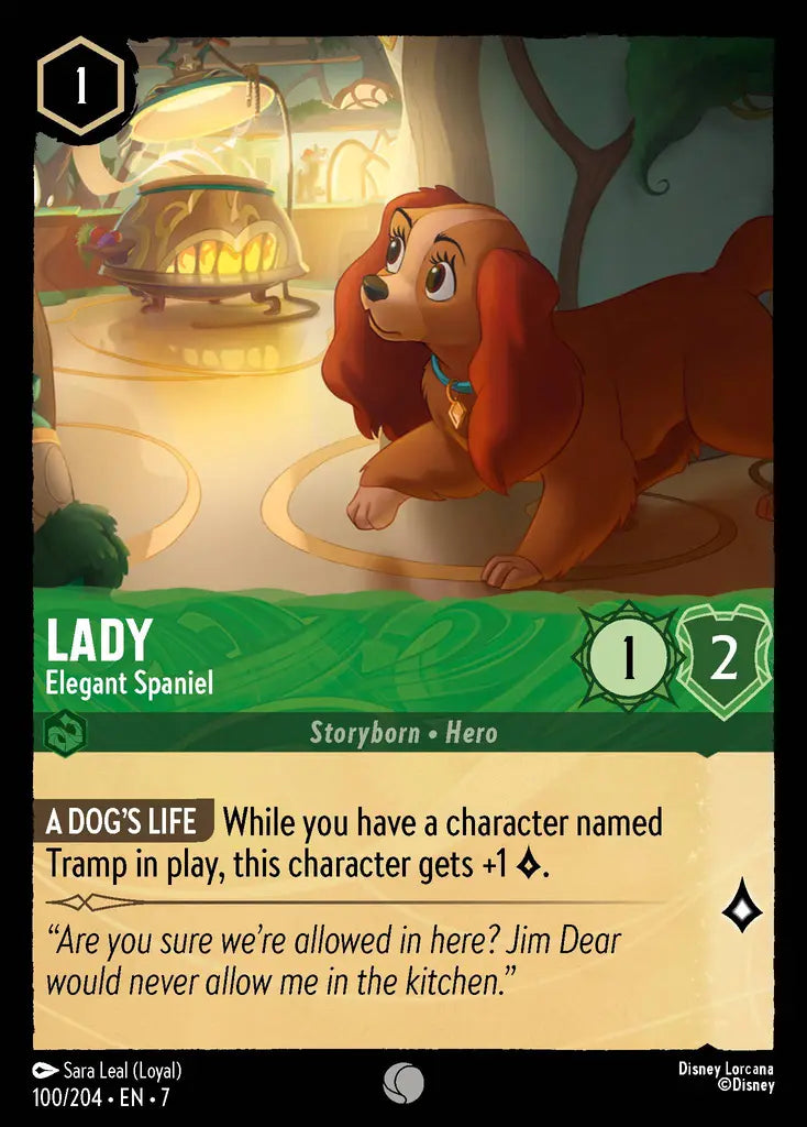 Lady - Elegant Spaniel 100/204 (Archazia's Island)