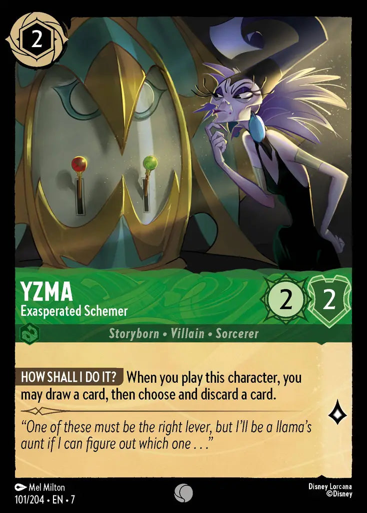 Yzma - Exasperated Schemer 101/204 (Archazia's Island)