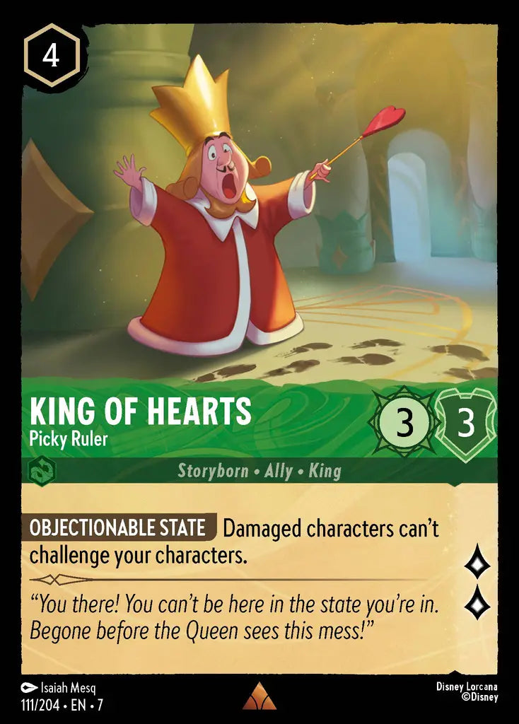 King of Hearts - Picky Ruler 111/204 (Archazia's Island)