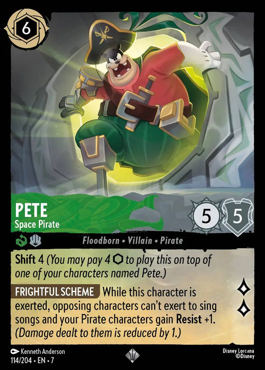 Pete - Space Pirate 114/204 (Archazia's Island)