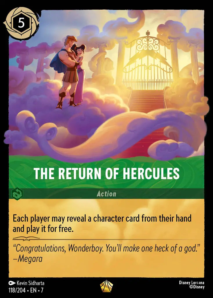 The Return of Hercules 118/204 (Archazia's Island)