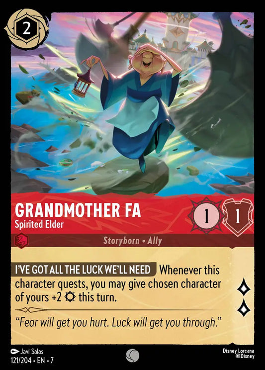 Grandmother Fa - Spirited Elder 121/204 (Archazia's Island)
