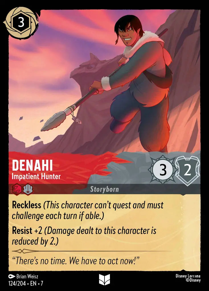 Denahi - Impatient Hunter 124/204 (Archazia's Island)