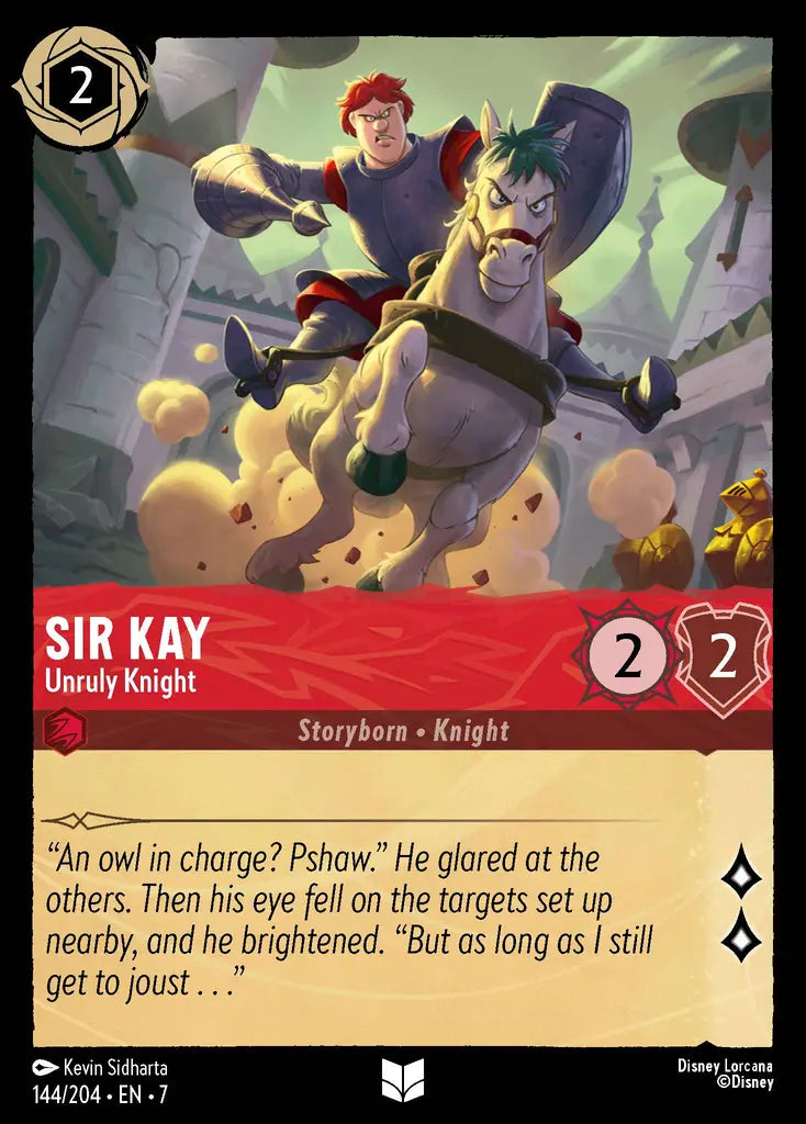 Sir Kay - Unruly Knight 144/204 (Archazia's Island)