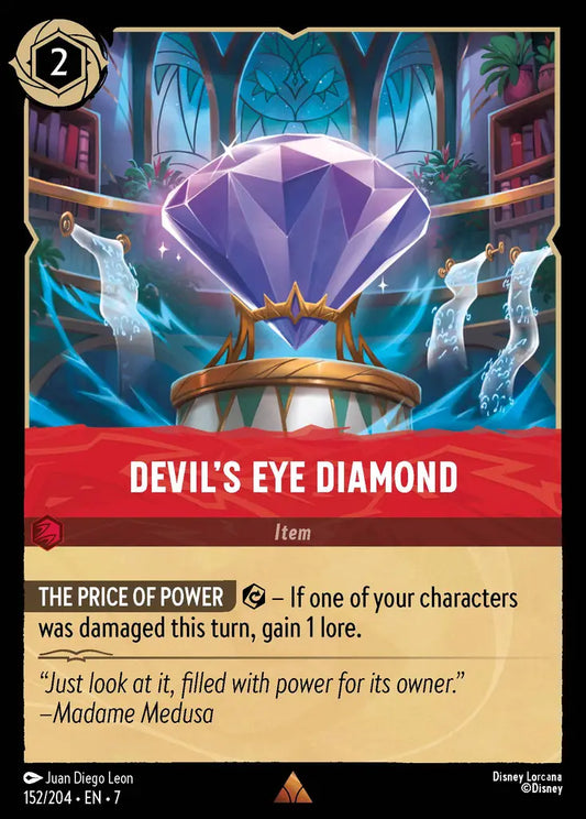 Devil's Eye Diamond 152/204 (Archazia's Island)
