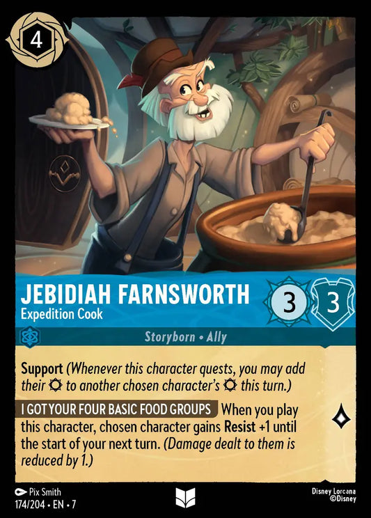 Jebidiah Farnsworth - Expedition Cook 174/204 (Archazia's Island)