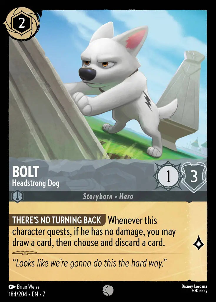 Bolt - Headstrong Dog 184/204 (Archazia's Island)