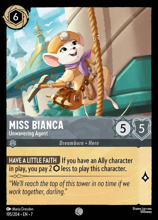 Miss Bianca - Unwavering Agent 195/204 (Archazia's Island)