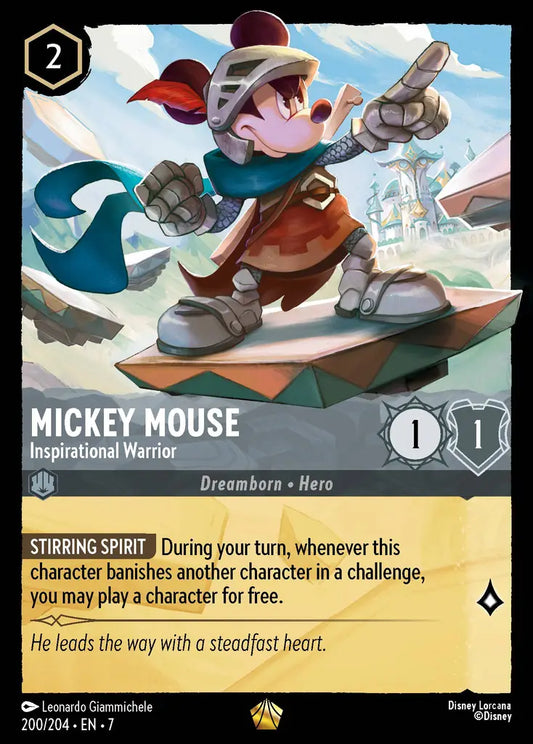 Mickey Mouse - Inspirational Warrior 200/204 (Archazia's Island)